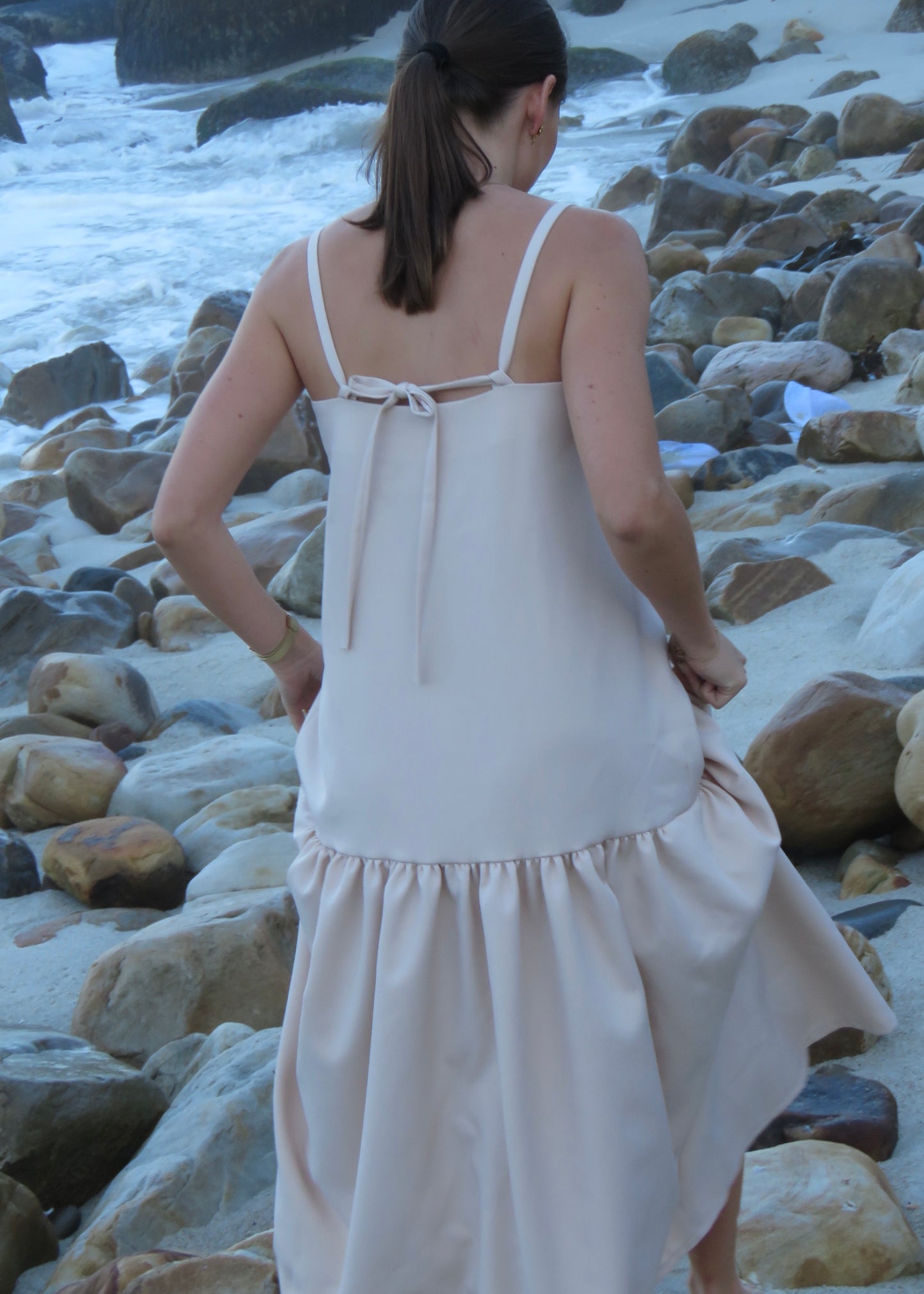 Elana Dress - Clifton Sand